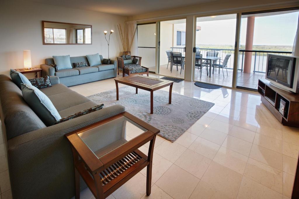 On The River Apartments Maroochydore Ruang foto