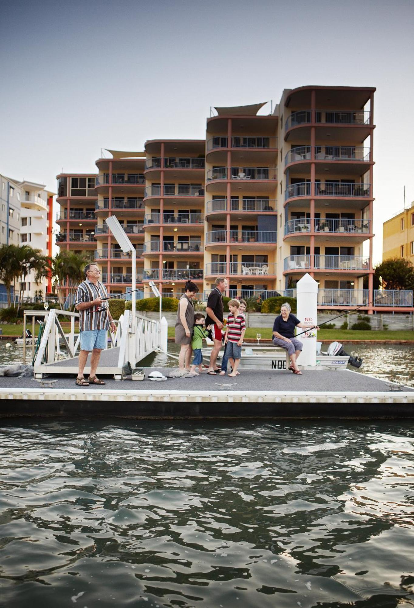 On The River Apartments Maroochydore Bagian luar foto